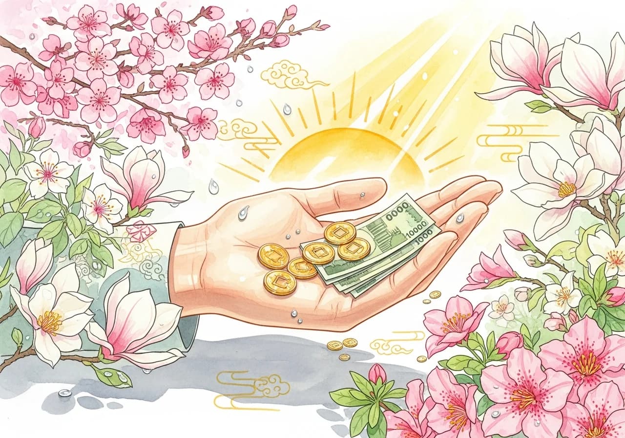 Auspicious Interpretations — When Giving Signals Incoming Fortune