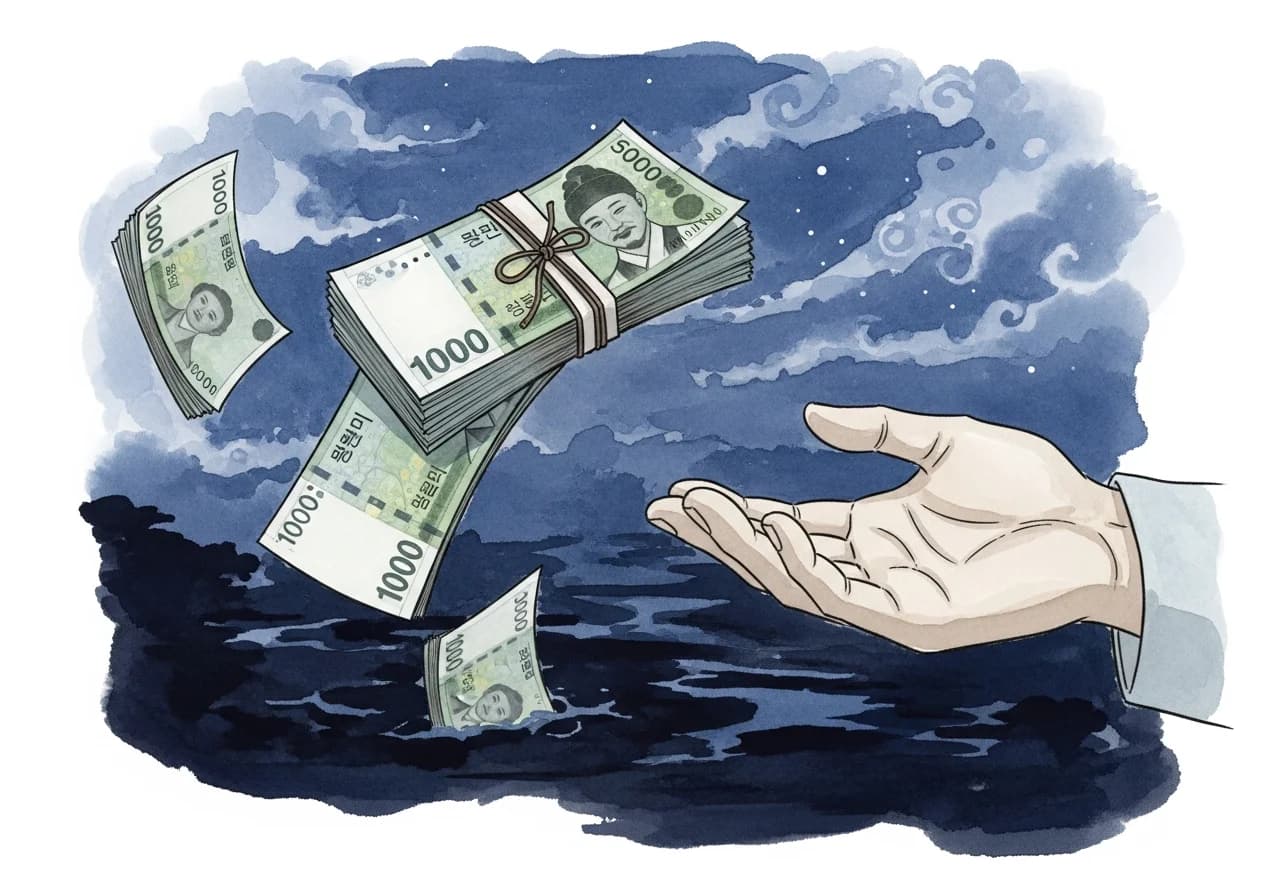 흉몽 해석 — 재물 손실과 집안 불운을 경고하는 꿈