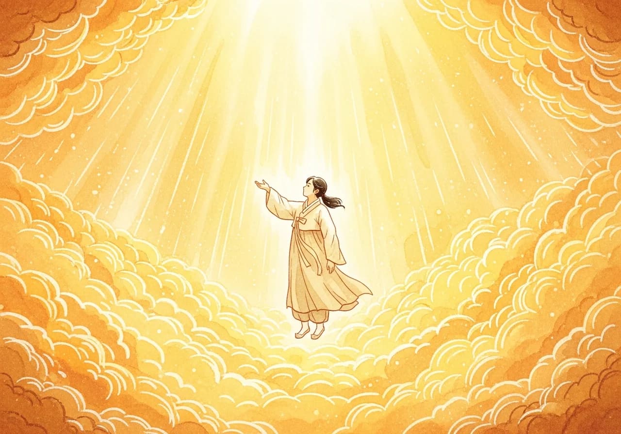 Radiant Golden Light — The Peak Omen of Wealth and Glory