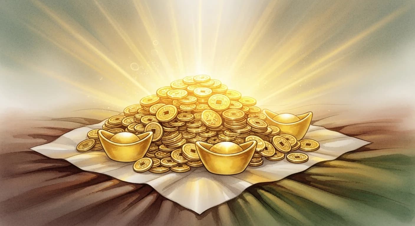 Gold Dream Meaning — What Korean Dream Tradition Says About Dreaming of Gold