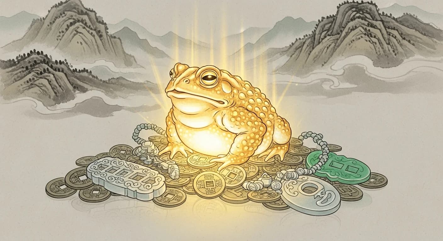 Golden Toad Dream Meaning: The Wealth Deity's Highest Fortune Signal