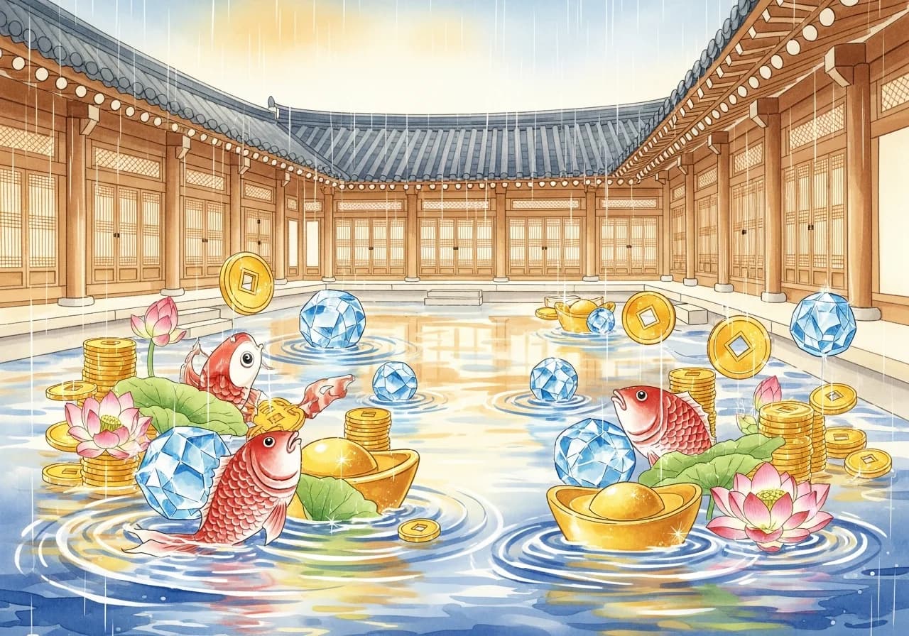 Auspicious: Clear Heavy Rain and Getting Drenched