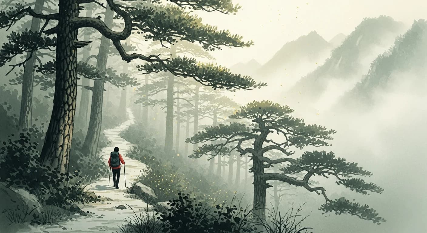 Hiking Dream Meaning — What Korean Dream Tradition Reveals