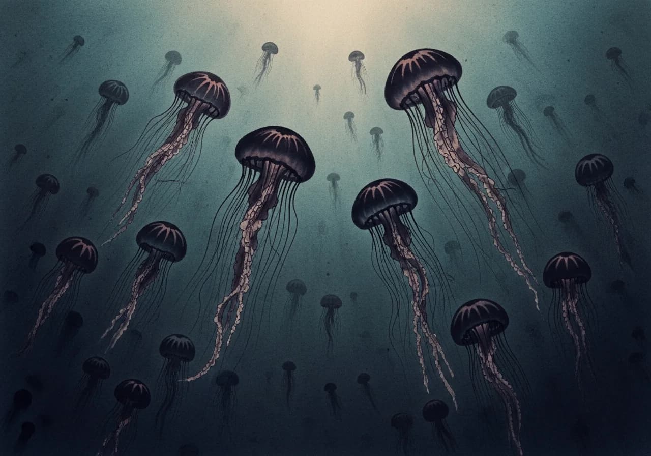 흉몽: 쏘이는 꿈, 해파리 떼