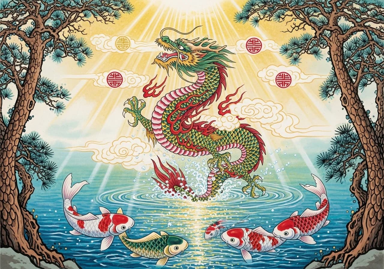 Clear, Calm Lake Dream — An Auspicious Omen for Prosperity