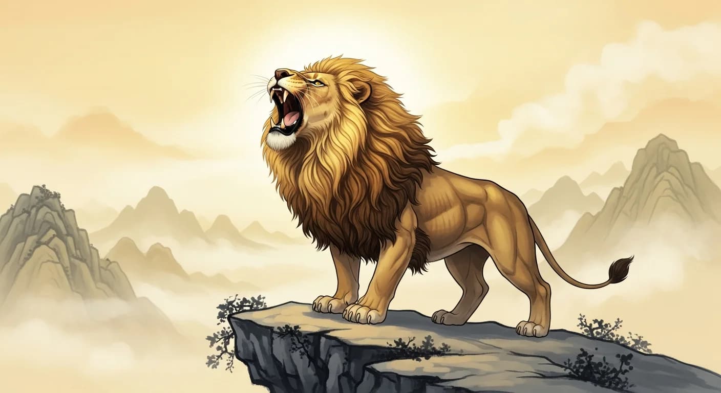 Lion Roaring Dream Meaning