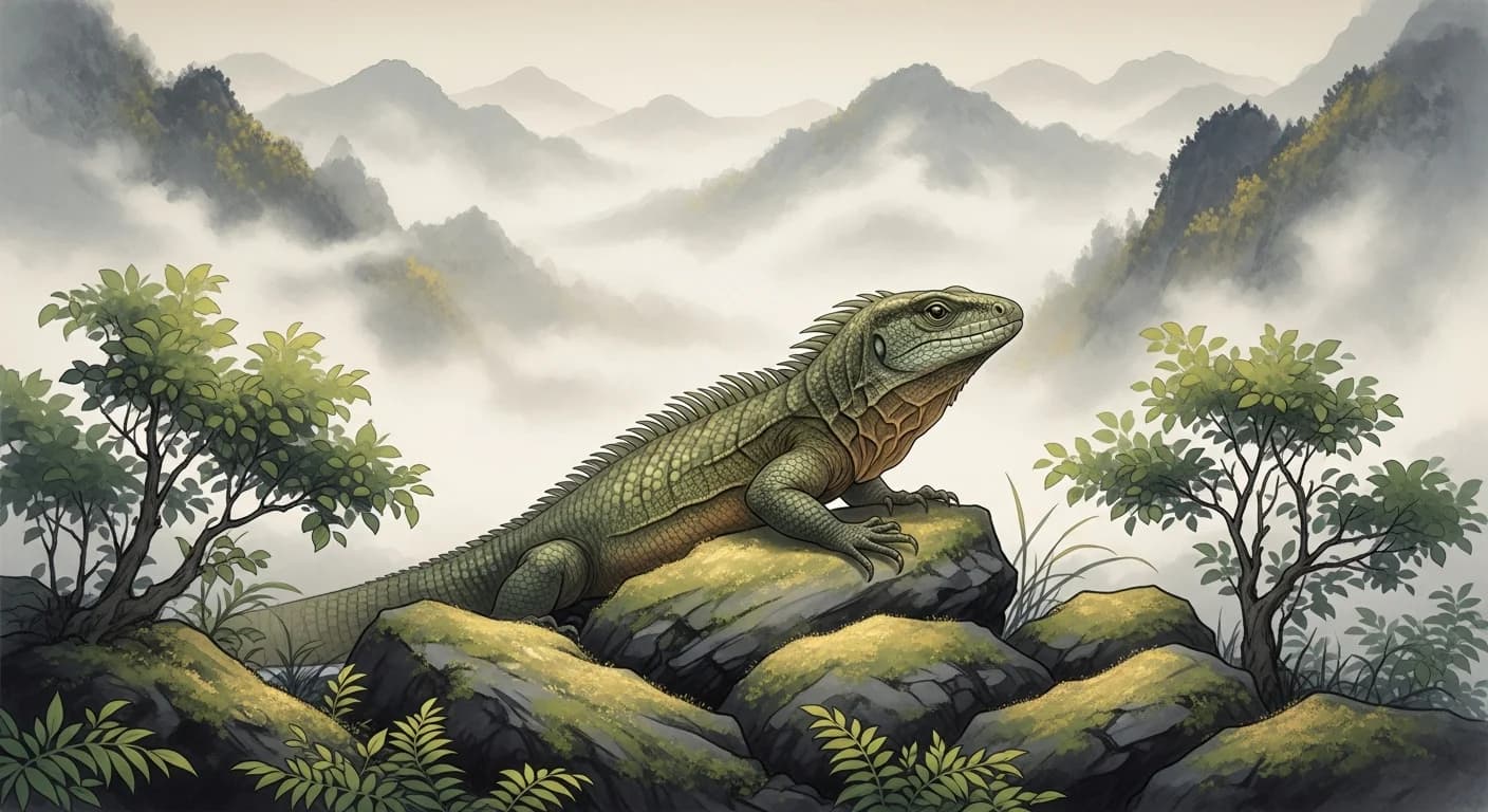 Lizard Dream Meaning — Regeneration, Transformation, and Dual Fortune