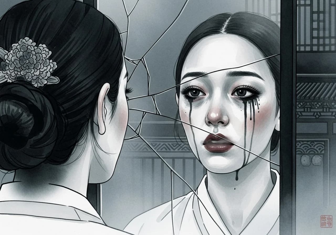 Inauspicious — The Warning in Smeared or Failed Makeup Dreams