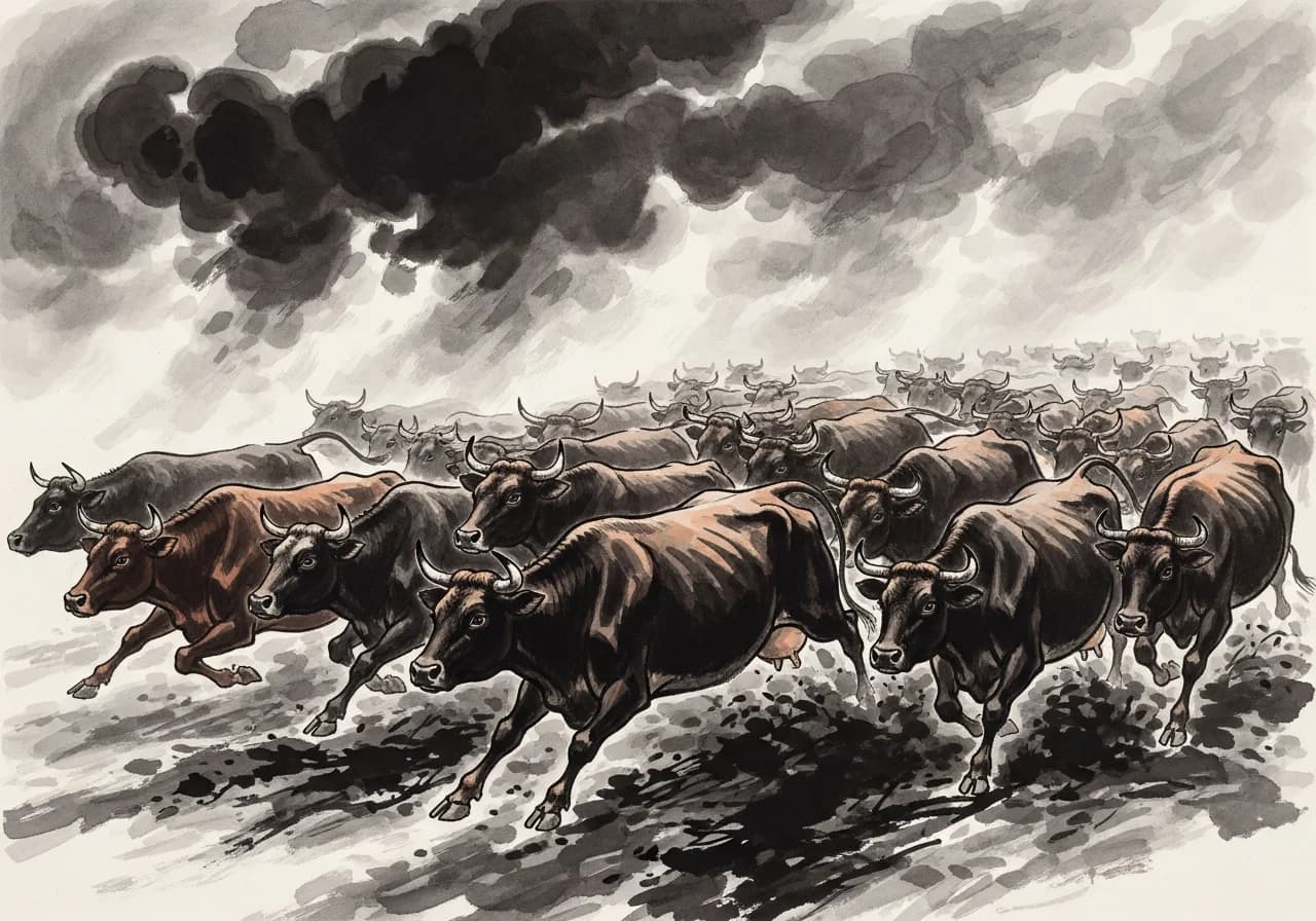 Inauspicious Cow Herd Dreams