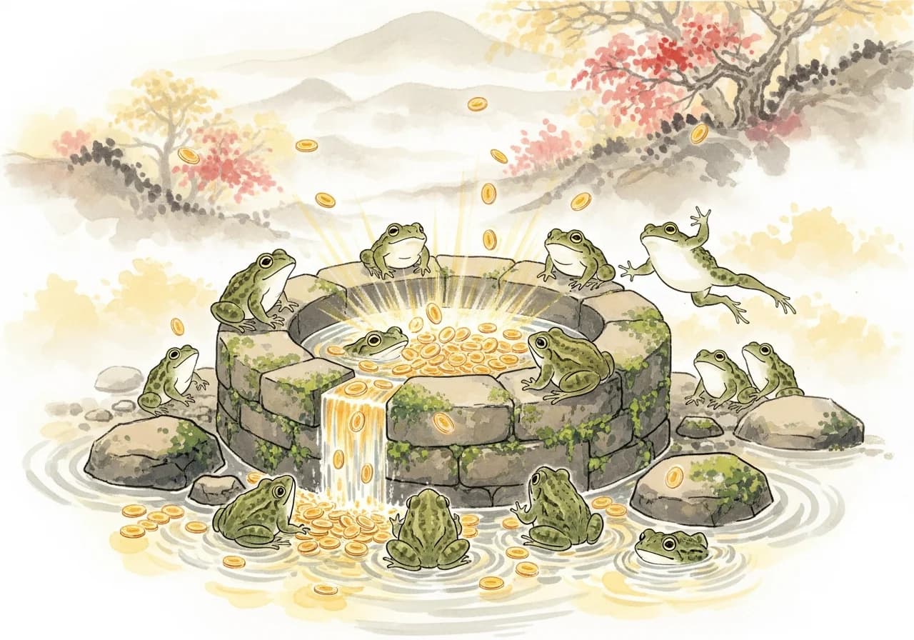 Auspicious: Wealth and Good Connections Arrive Together