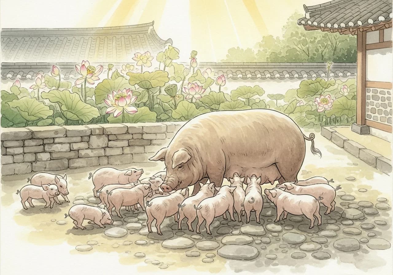 Auspicious: Wealth Taking Root and Multiplying