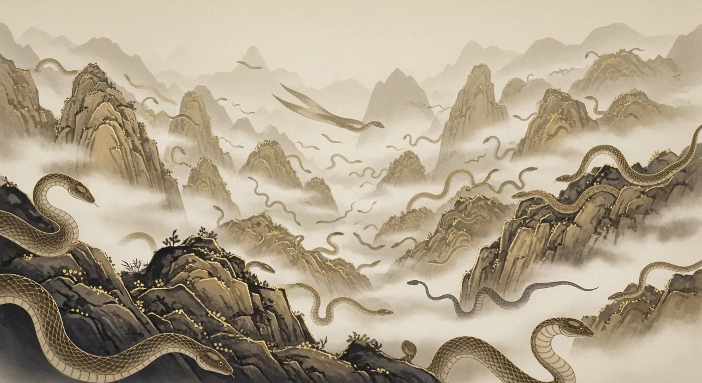 뱀 여러마리 꿈 해몽 — 뱀이 많이 나오는 꿈, 길몽일까 흉몽일까?