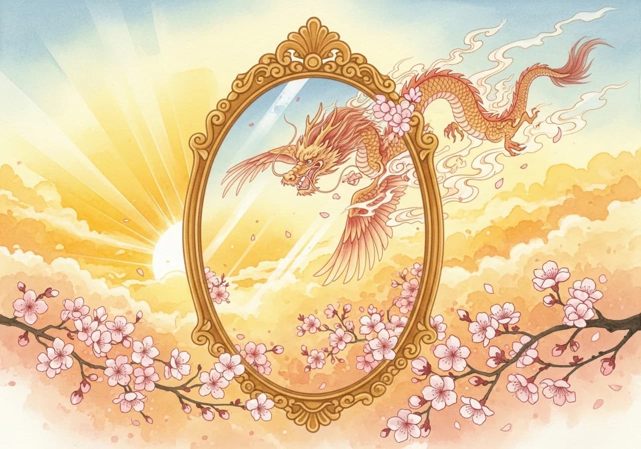 Auspicious Mirror Dreams — Clarity, Success, and Recognition
