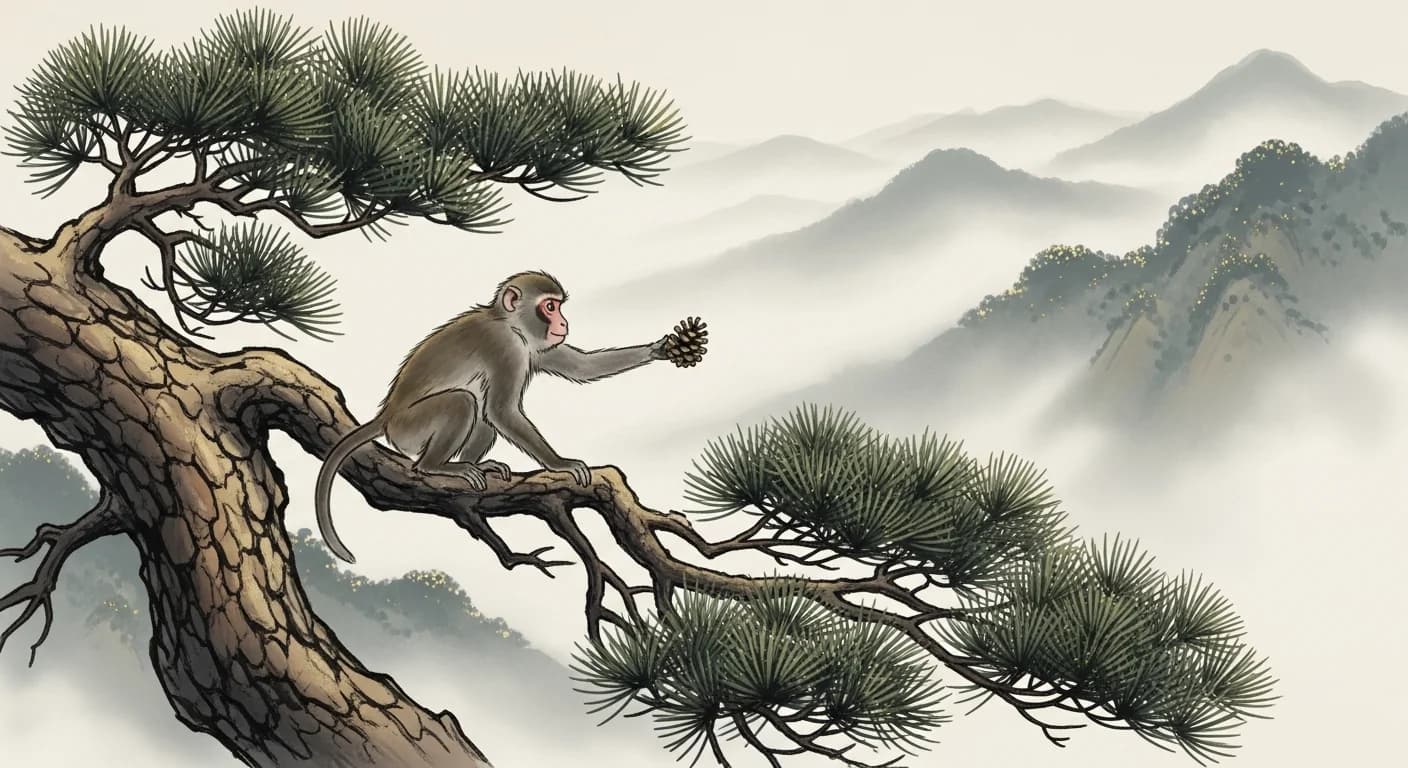 Monkey Dream Meaning — Cleverness, Betrayal, and What Korean Tradition Reveals