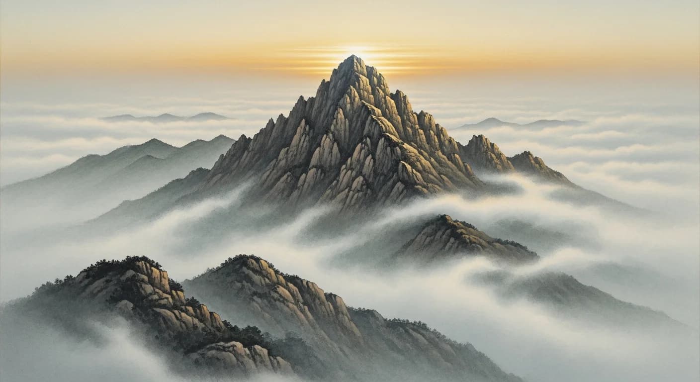 Mountain Top Dream Meaning — Promotion, Success & Korean Dream Interpretation
