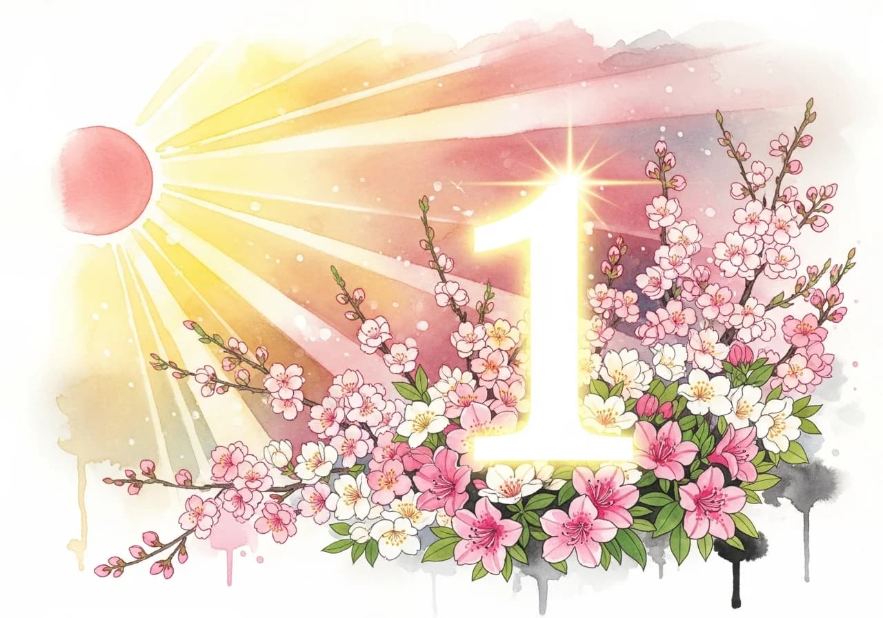 숫자 1 꿈의 기본 의미 — 왜 길몽인가?