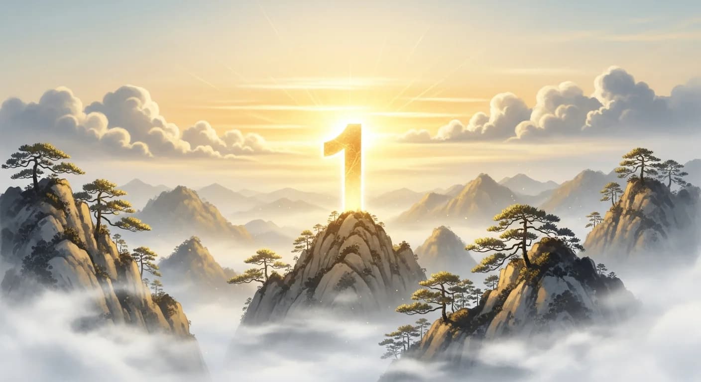 Dreaming of Number 1 — Korean Dream Meaning: Leadership, First Place & Fresh Starts