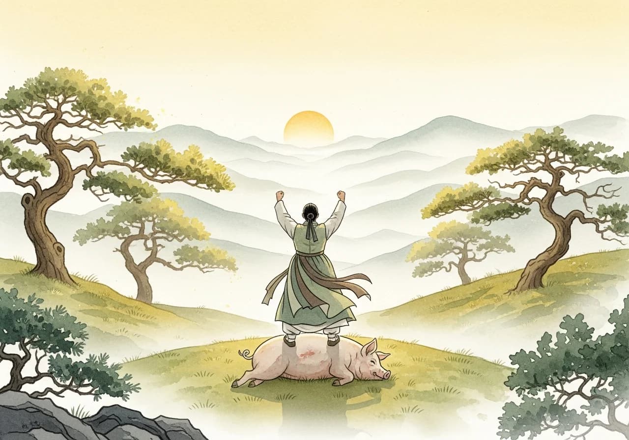 Auspicious Omen — Overcome the Attack and Fortune Rises