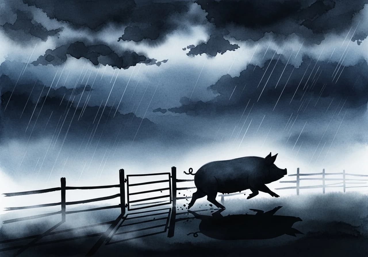 돼지꿈 흉몽 — 주의가 필요한 꿈의 신호