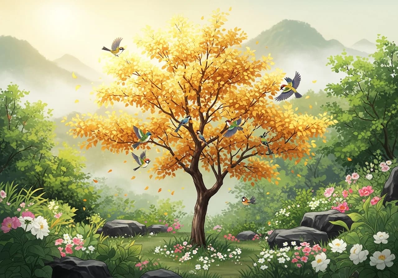 The Core Auspicious Meaning of Tree-Planting Dreams