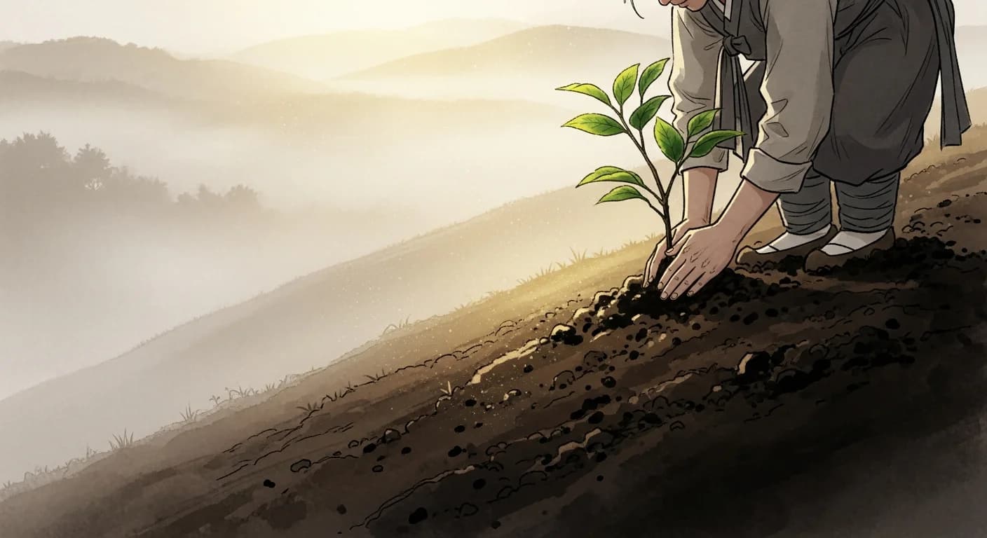 Dream of Planting a Tree — Korean Dream Interpretation