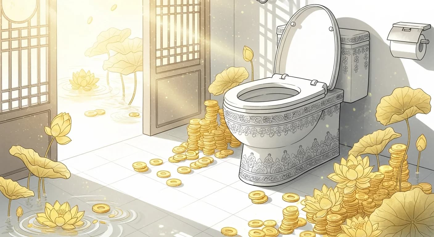 Pooping in Toilet Dream Meaning