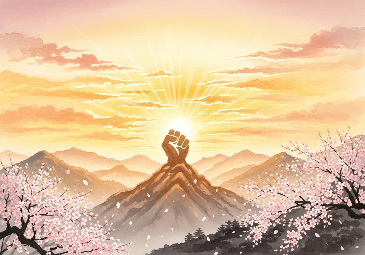 세게 때려 제압하는 꿈 — 경쟁 제압의 강한 길몽