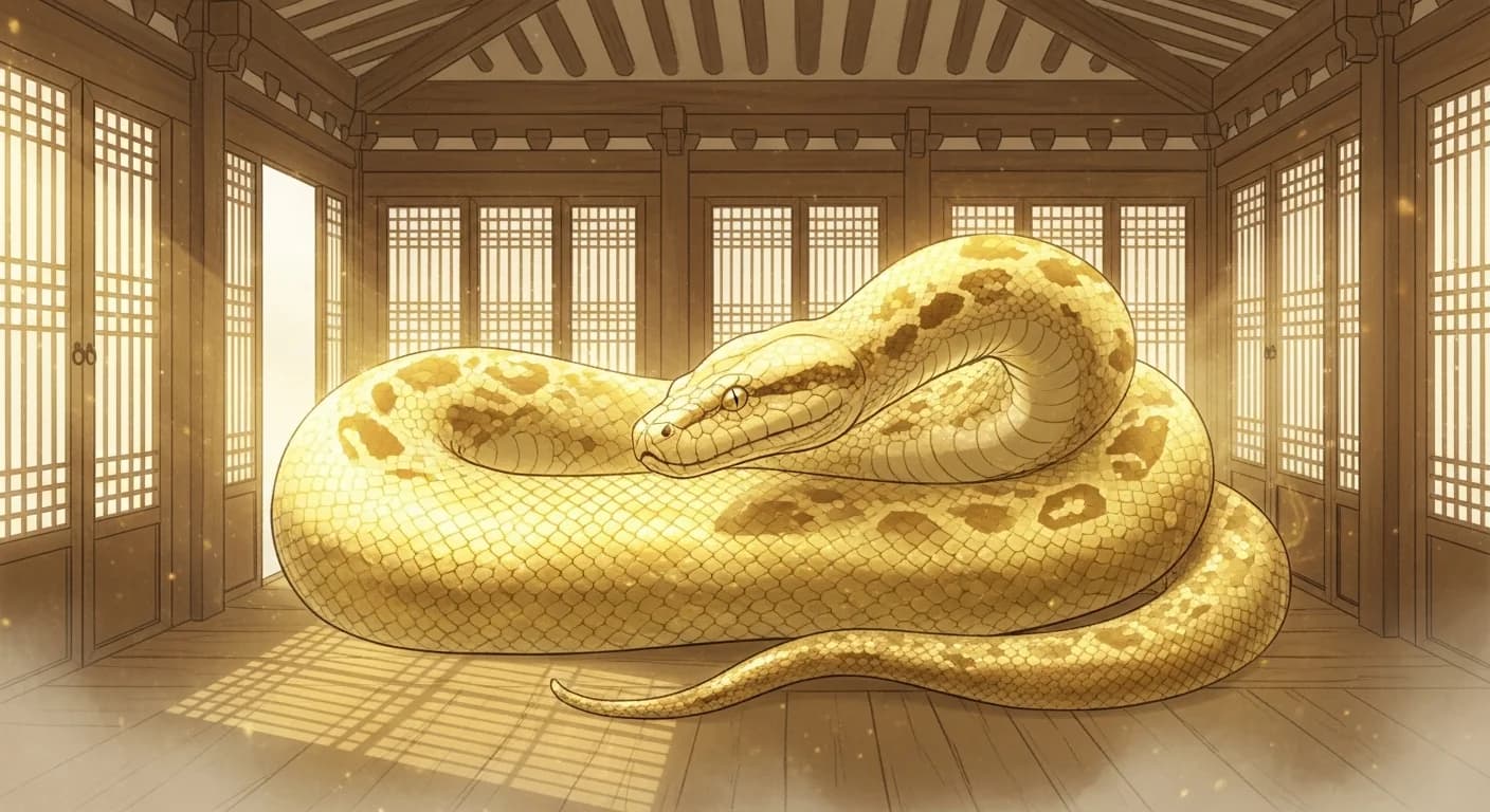 Python Dream Meaning: Korea's Sacred Household Guardian (業神)