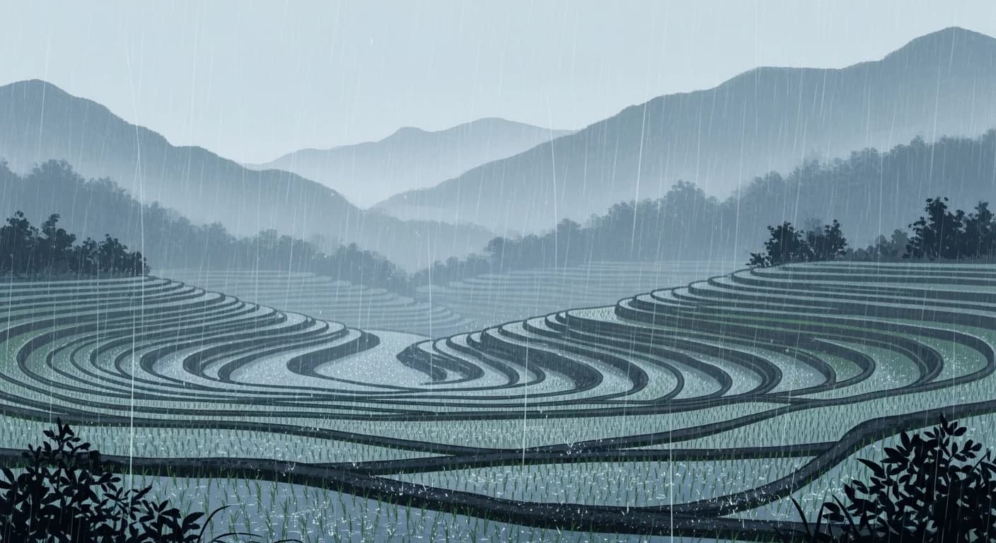 Rain Dream Meaning — Korean Interpretation of Wealth, Hardship & Renewal