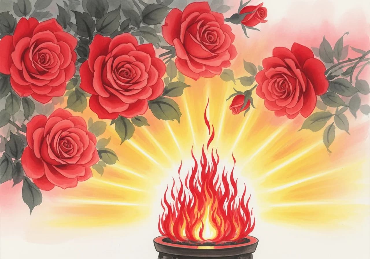 Auspicious Red Dreams: Wealth, Passion, and New Beginnings