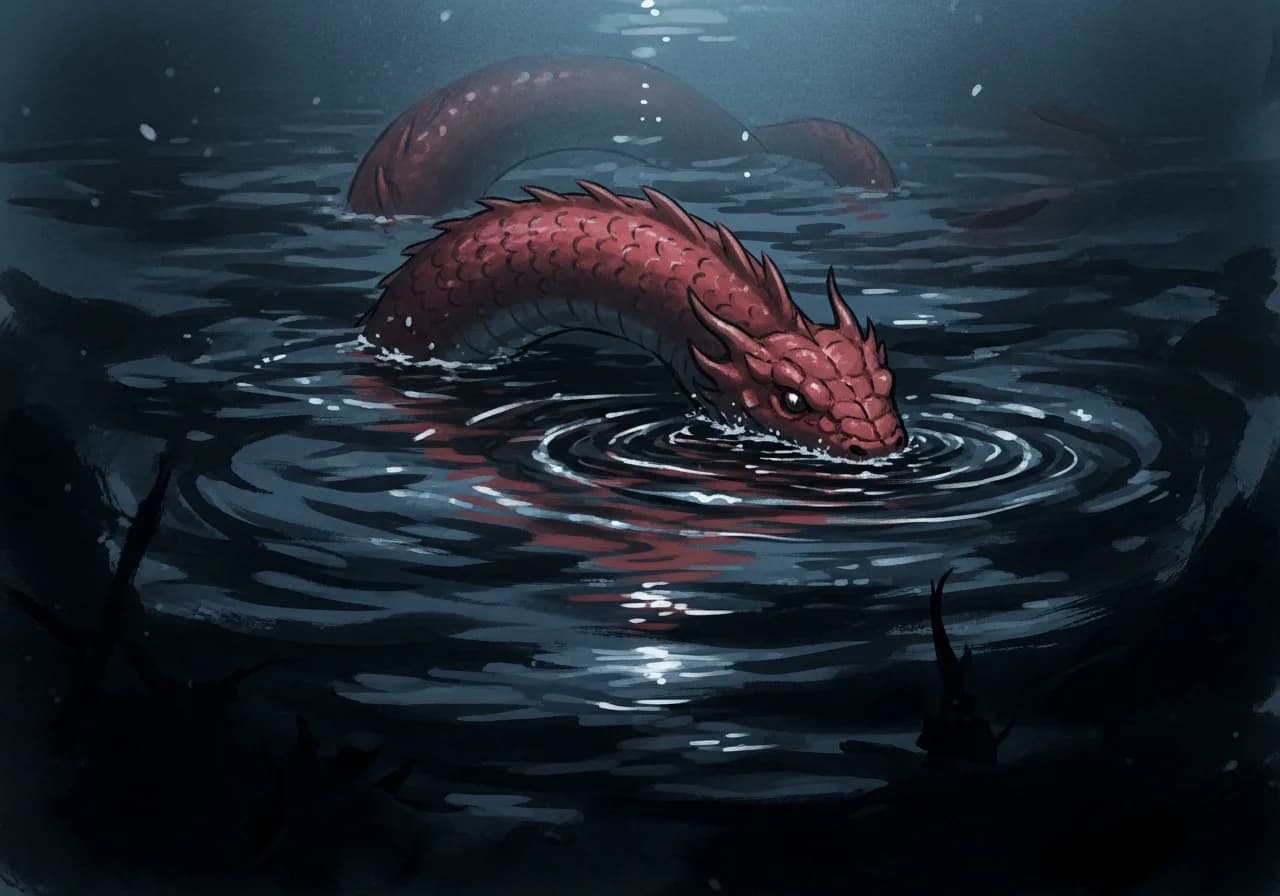 흉몽 — 구설수와 감정의 폭풍을 경고하다