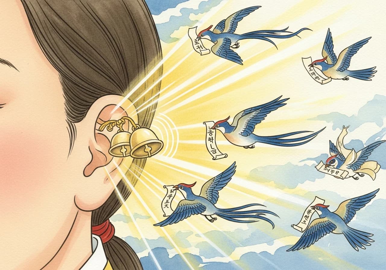 Auspicious — Clear Sounds and Right Ear Ringing