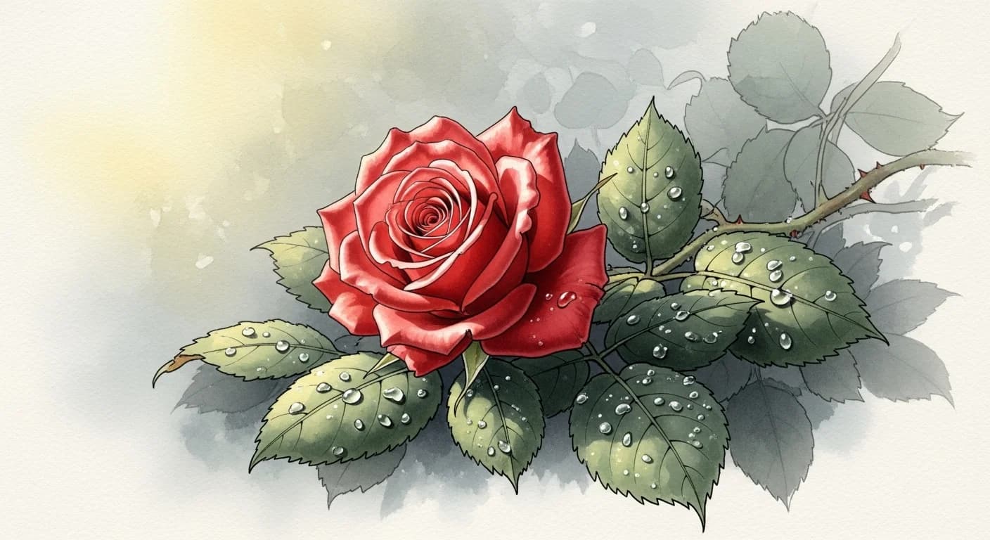 Rose Dream Meaning — What Korean Dream Tradition Says About Love and Fortune