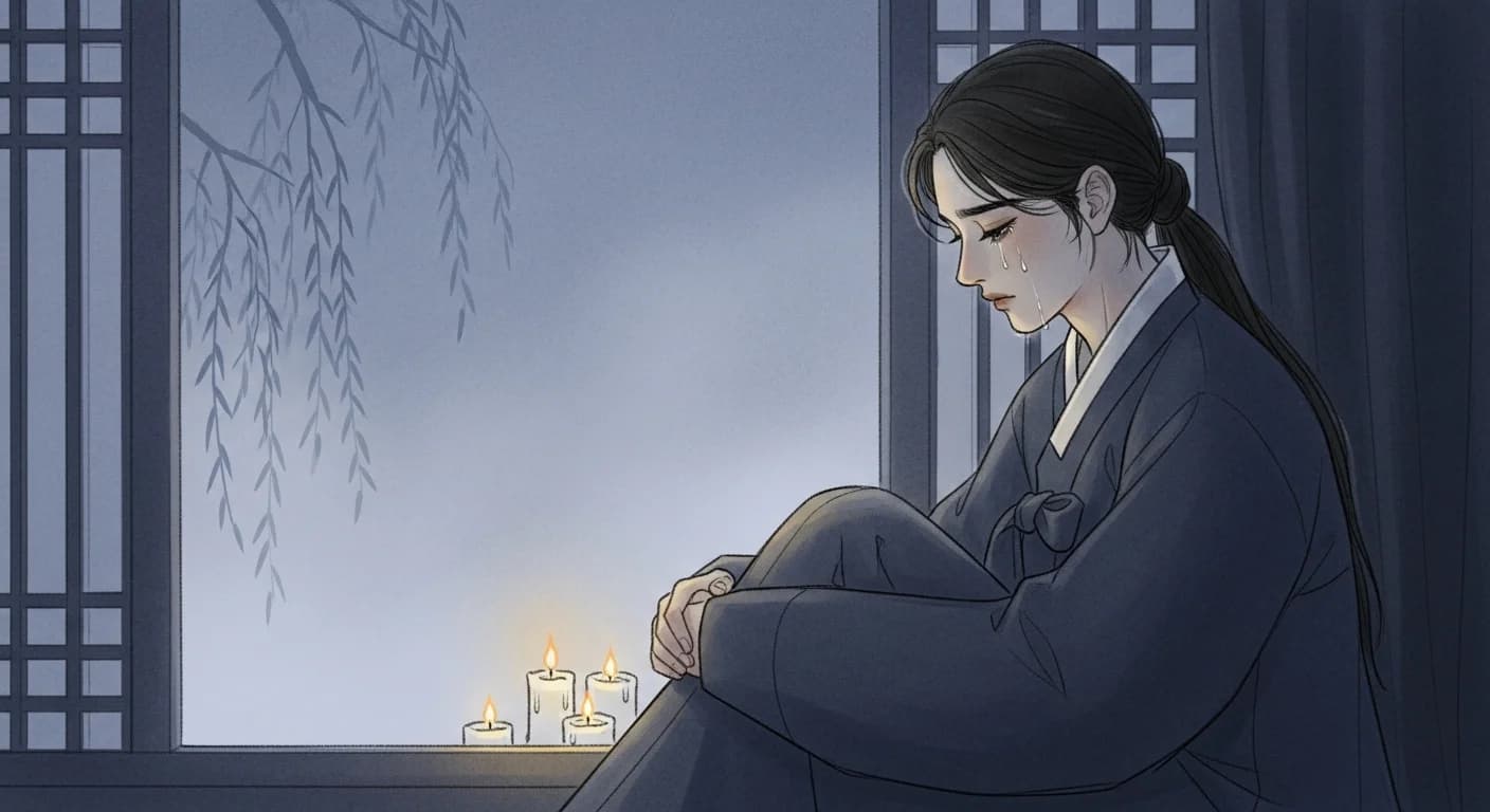 Sadness Dream Meaning — Why Korean Tradition Says Tears Bring Good Fortune