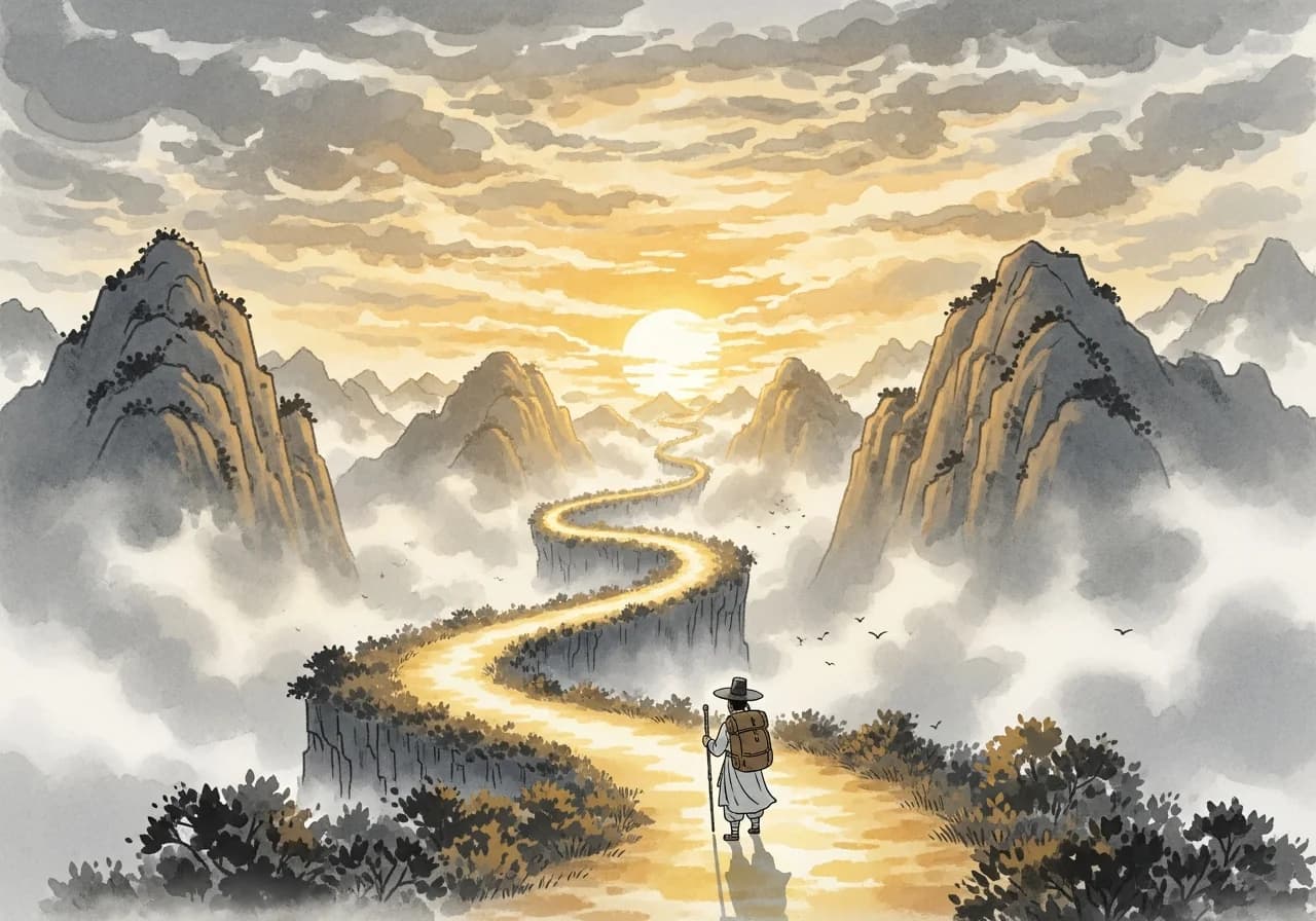 Finding What You Seek After Wandering — An Auspicious Omen