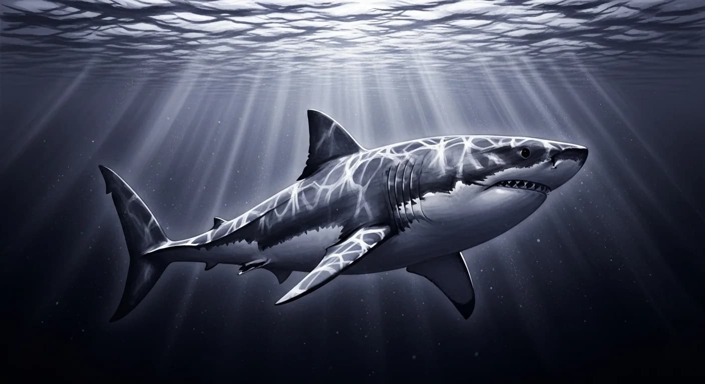 Shark Dream Meaning — Threat, Power, and What Korean Dream Interpretation Reveals