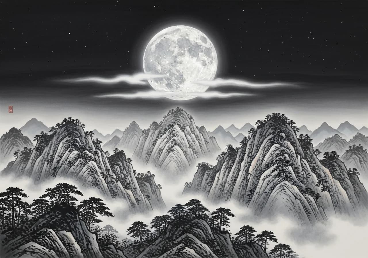 빛나는 은색 꿈 — 재물과 사랑을 동시에 예고하는 길몽