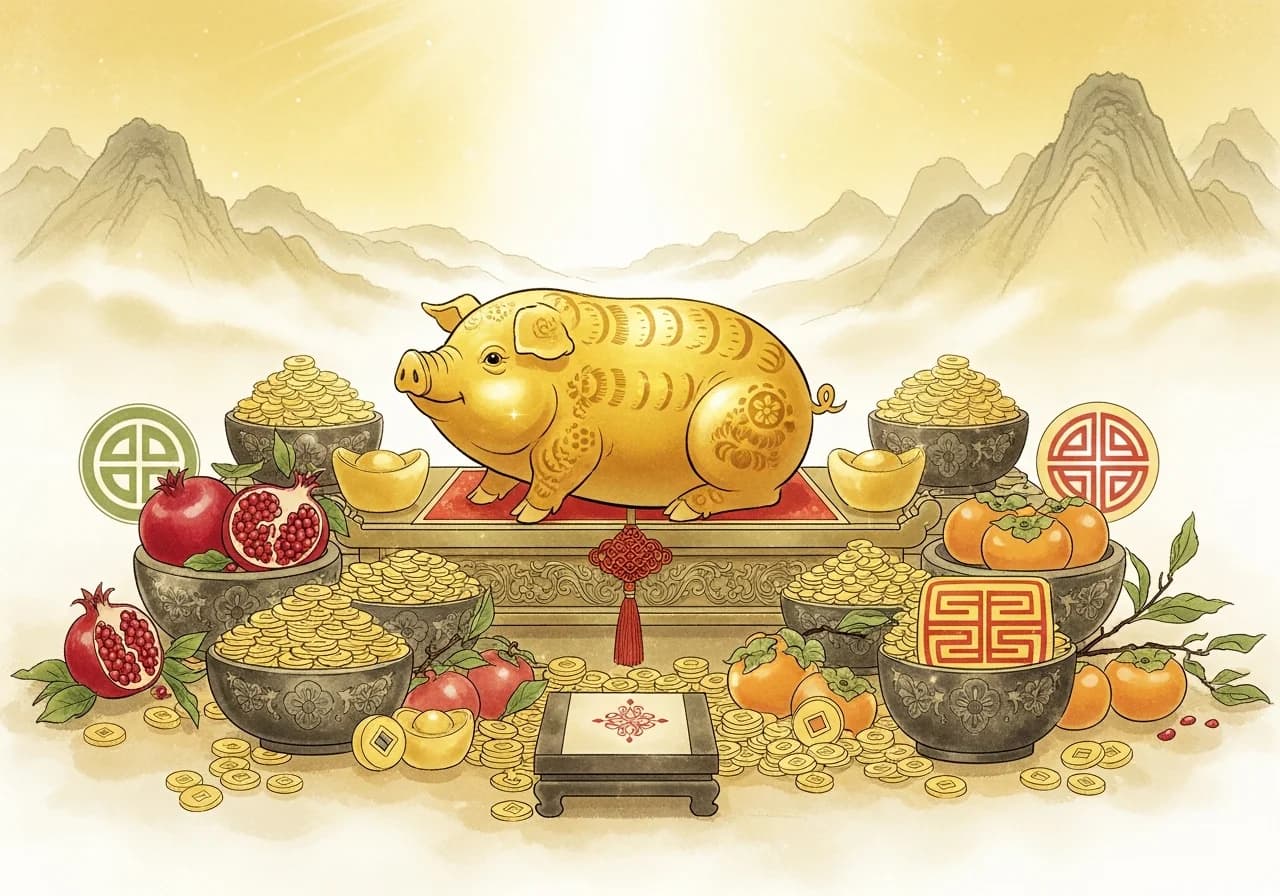 Auspicious Meaning: Seizing Wealth and Success