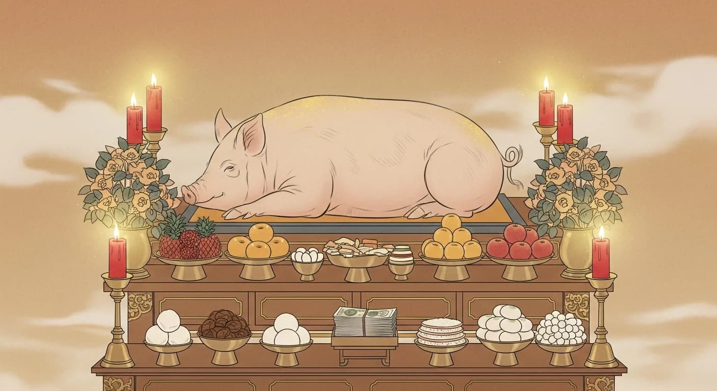 Dream of Slaughtering a Pig: Korean Dream Interpretation