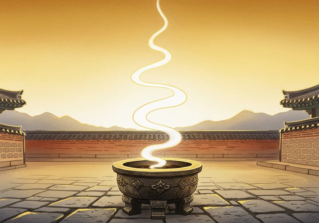 Auspicious Signs: When Smoke Signals Wealth and Wishes Granted