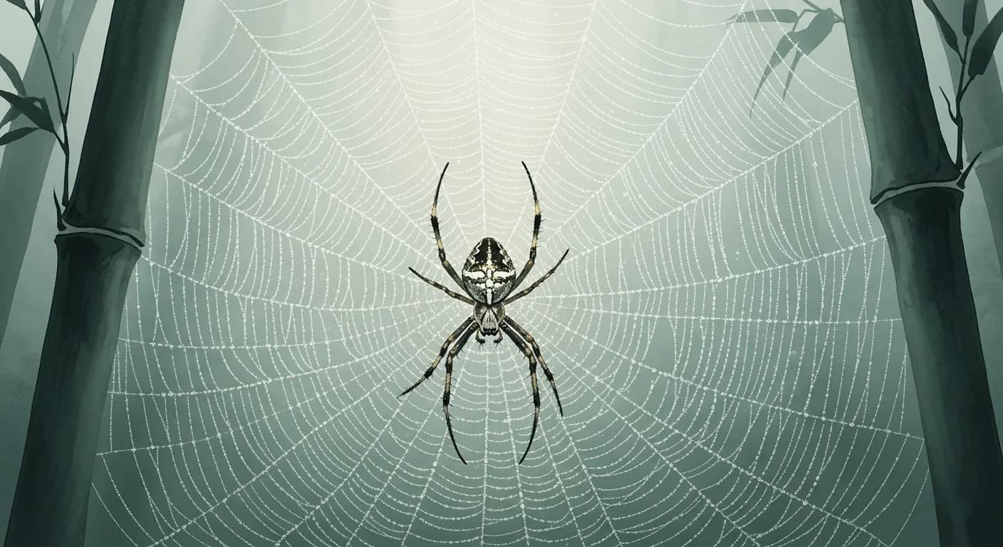 Spider Dream Meaning — The Dual Symbol of Fortune and Warning in Korean Dream Lore