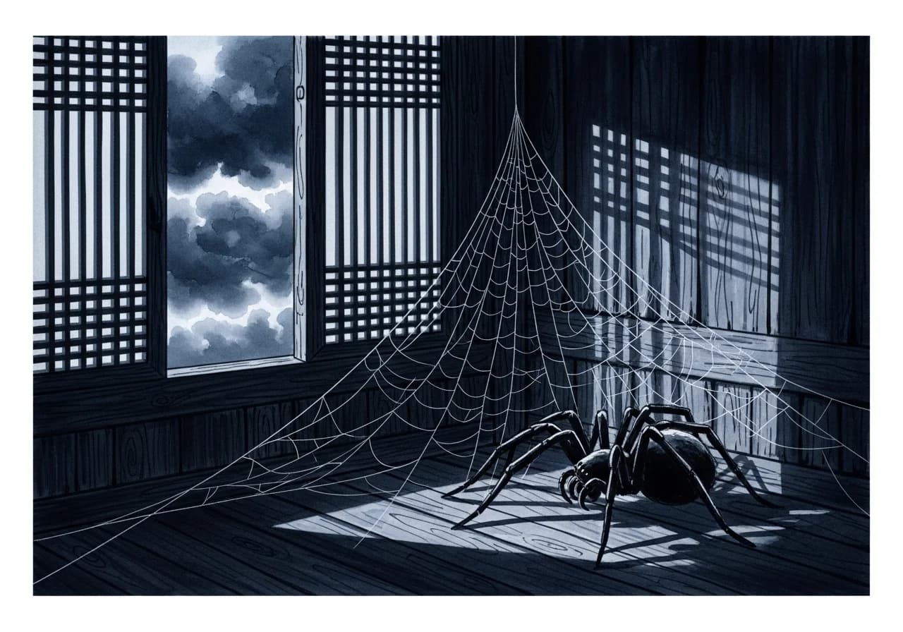 거미 꿈 흉몽 — 갈등과 재난의 경고