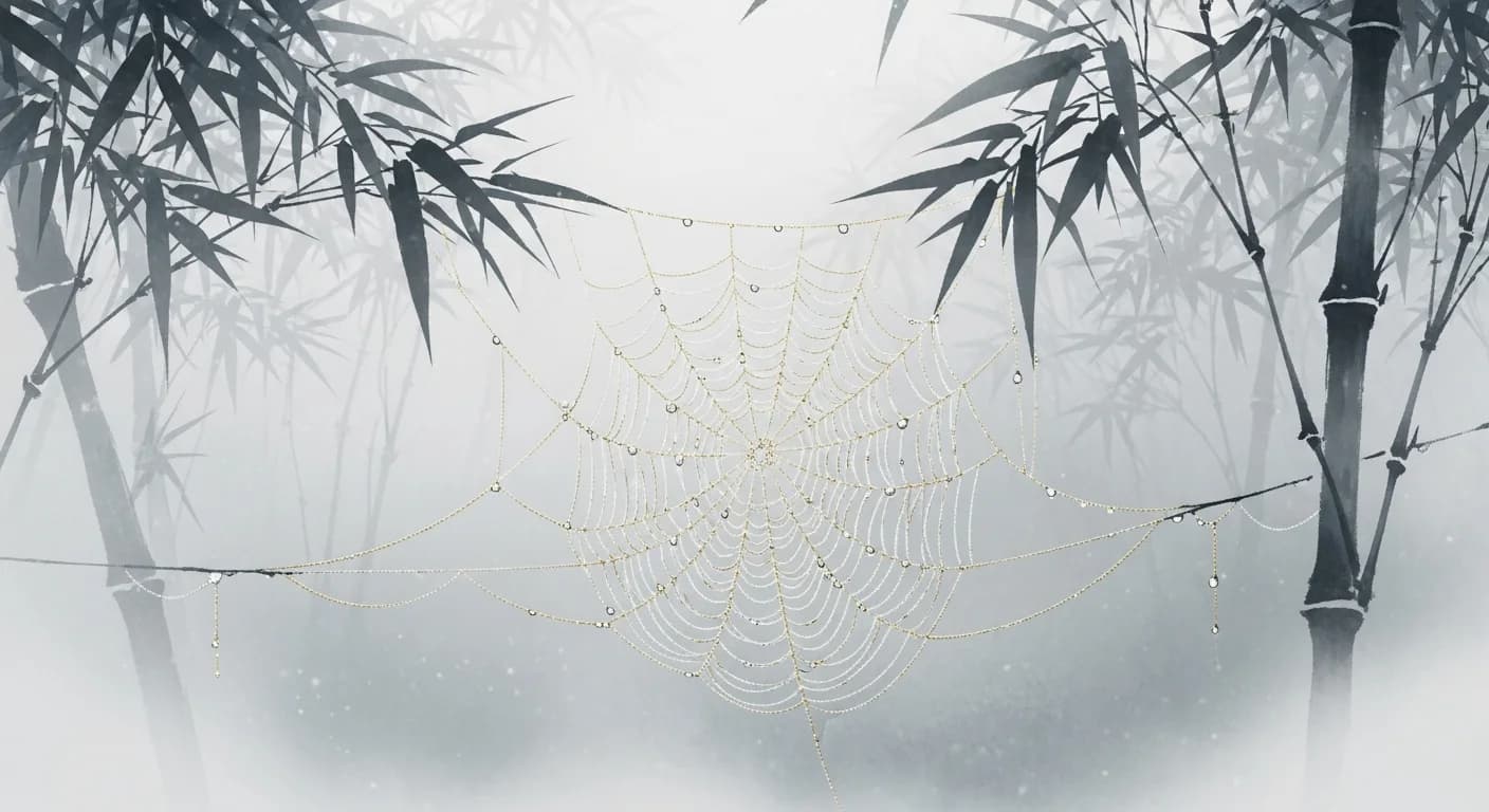 Spider Web Dream Meaning — Complete Korean Interpretation Guide