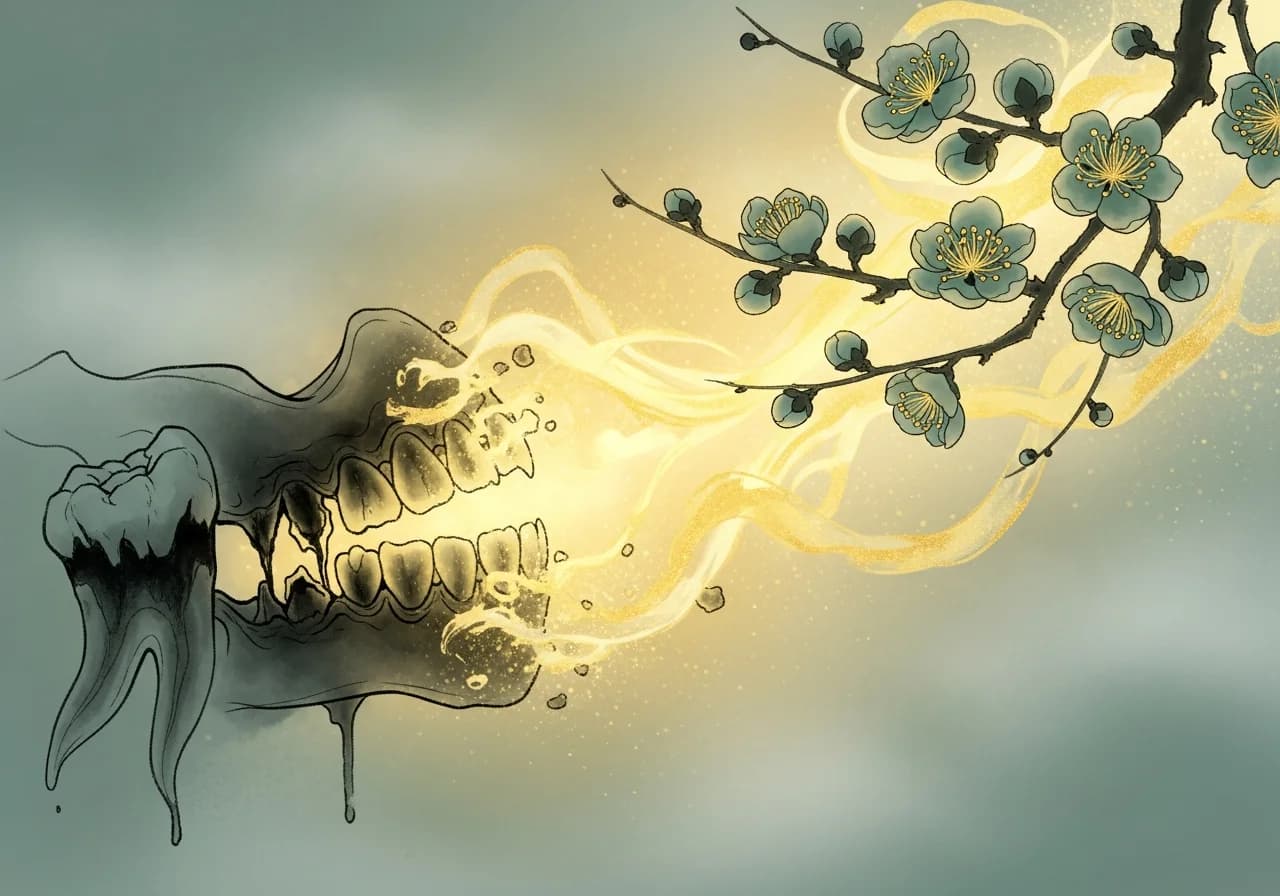 Spitting Rotten Teeth — A Cleansing Auspicious Omen