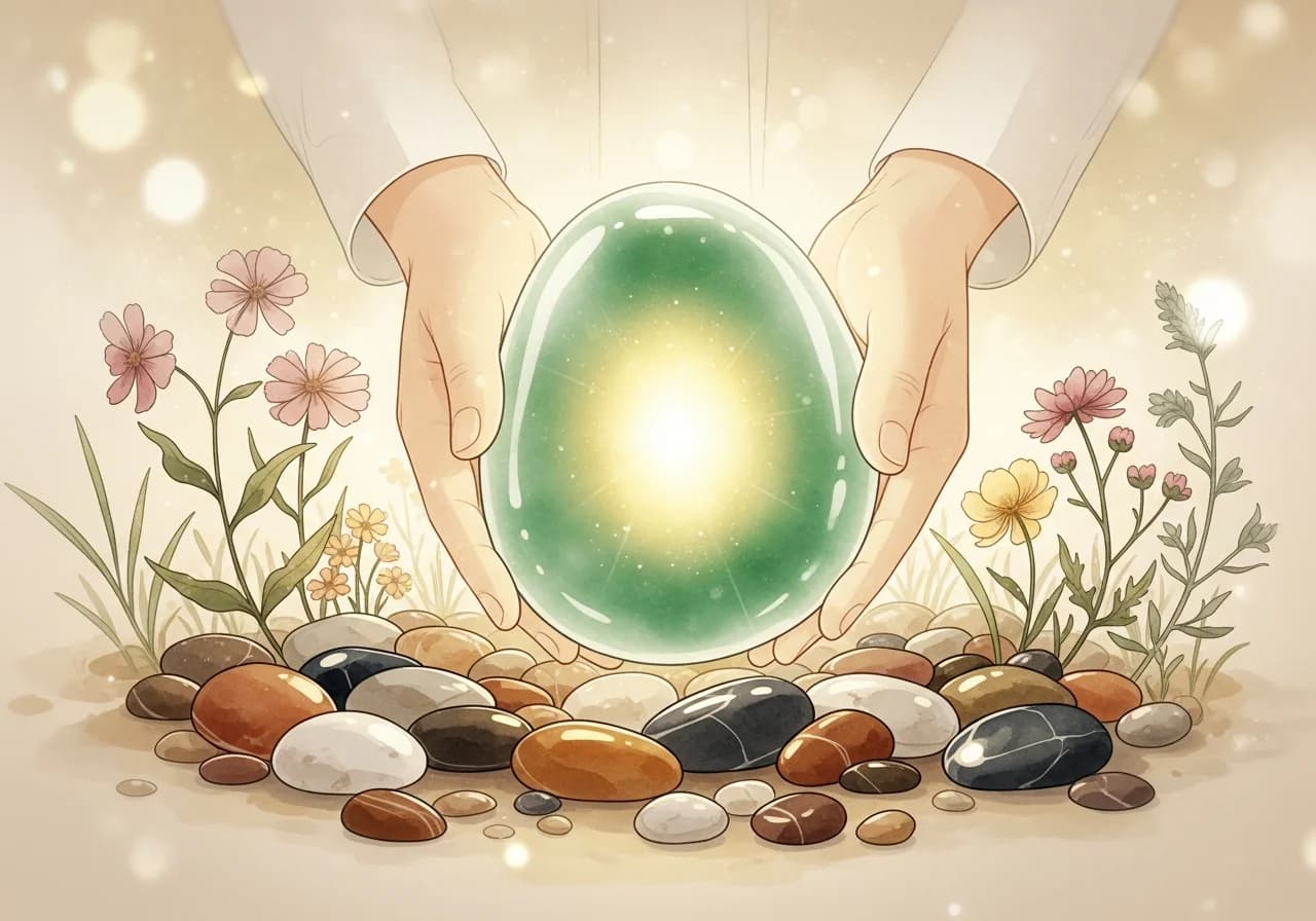 Auspicious: Picking Up and Building with Stones — Wealth and Wishes Fulfilled