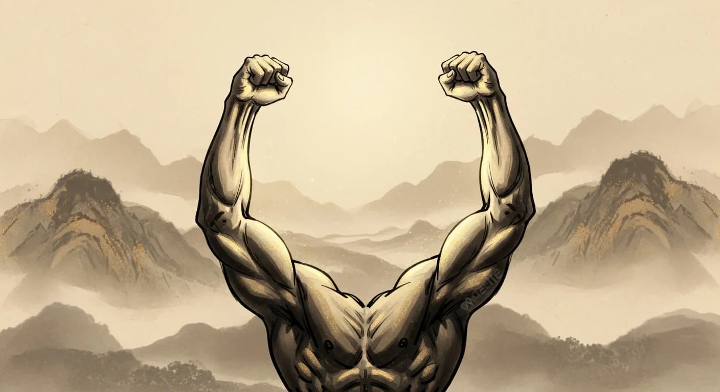 Strong Arms Dream — Power, Achievement, and Auspicious Omens