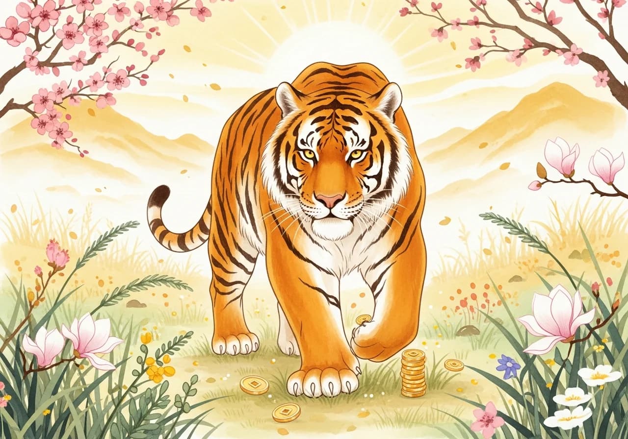 When a Tiger Bite Dream Is an Auspicious Omen (길몽)