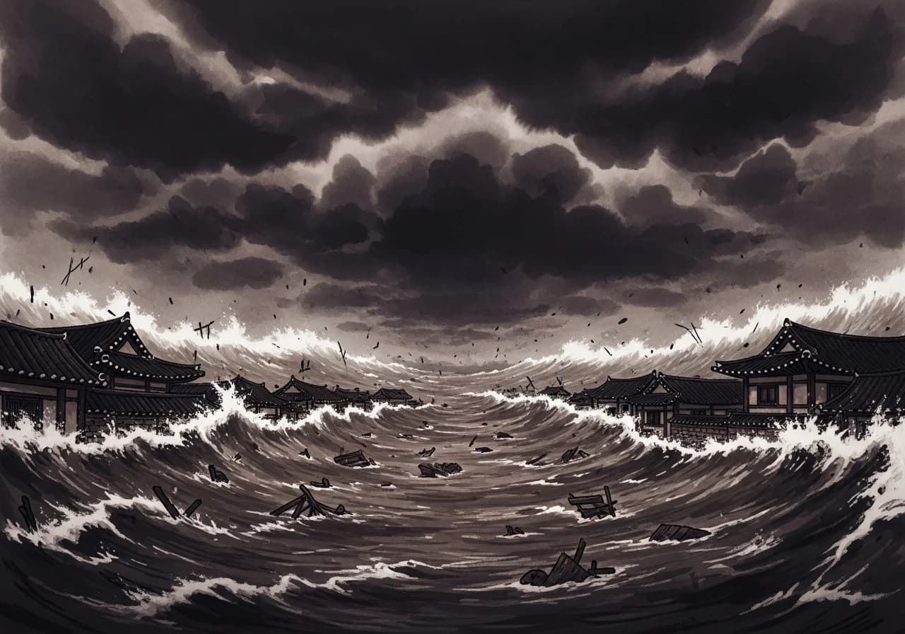 Inauspicious Warnings — Swept Away, Murky Water, Fleeing and Failing