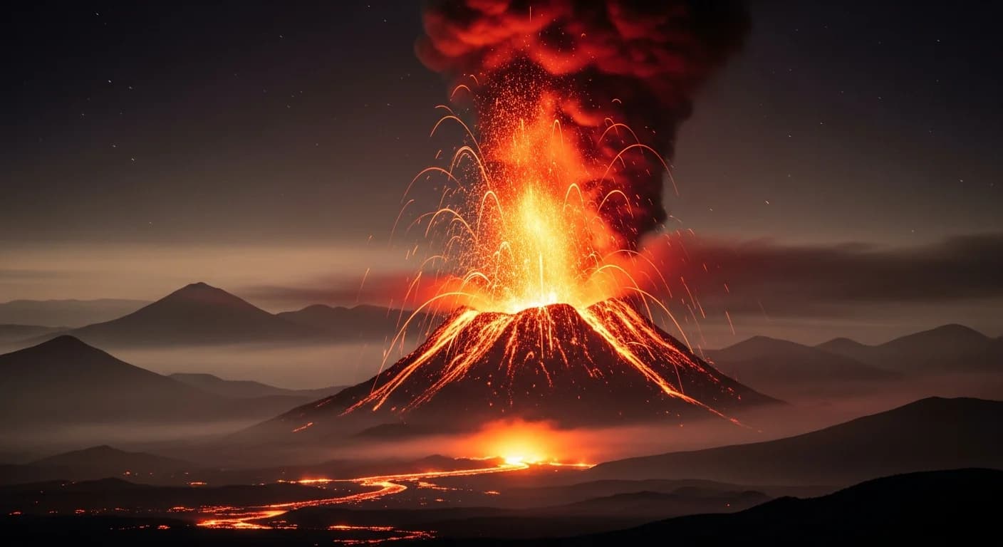 Volcanic Eruption Dream Meaning: Explosive Release of Suppressed Energy