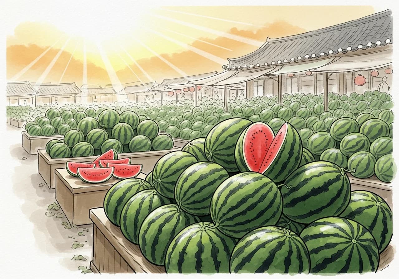 Auspicious Watermelon Dreams — Signs of Wealth and Abundance